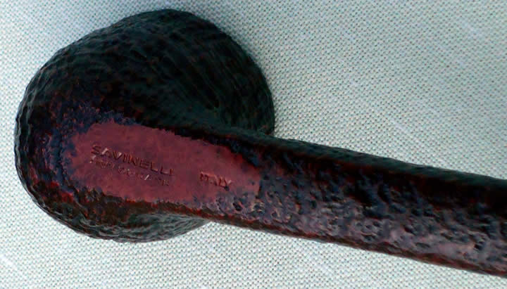 Savinelli Autograph Classic Sandblast pipe